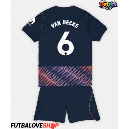 Dres Tottenham Hotspur Jan Paul van Hecke #6 Preč pre deti 2026-27 Krátky Rukáv (+ trenírky)